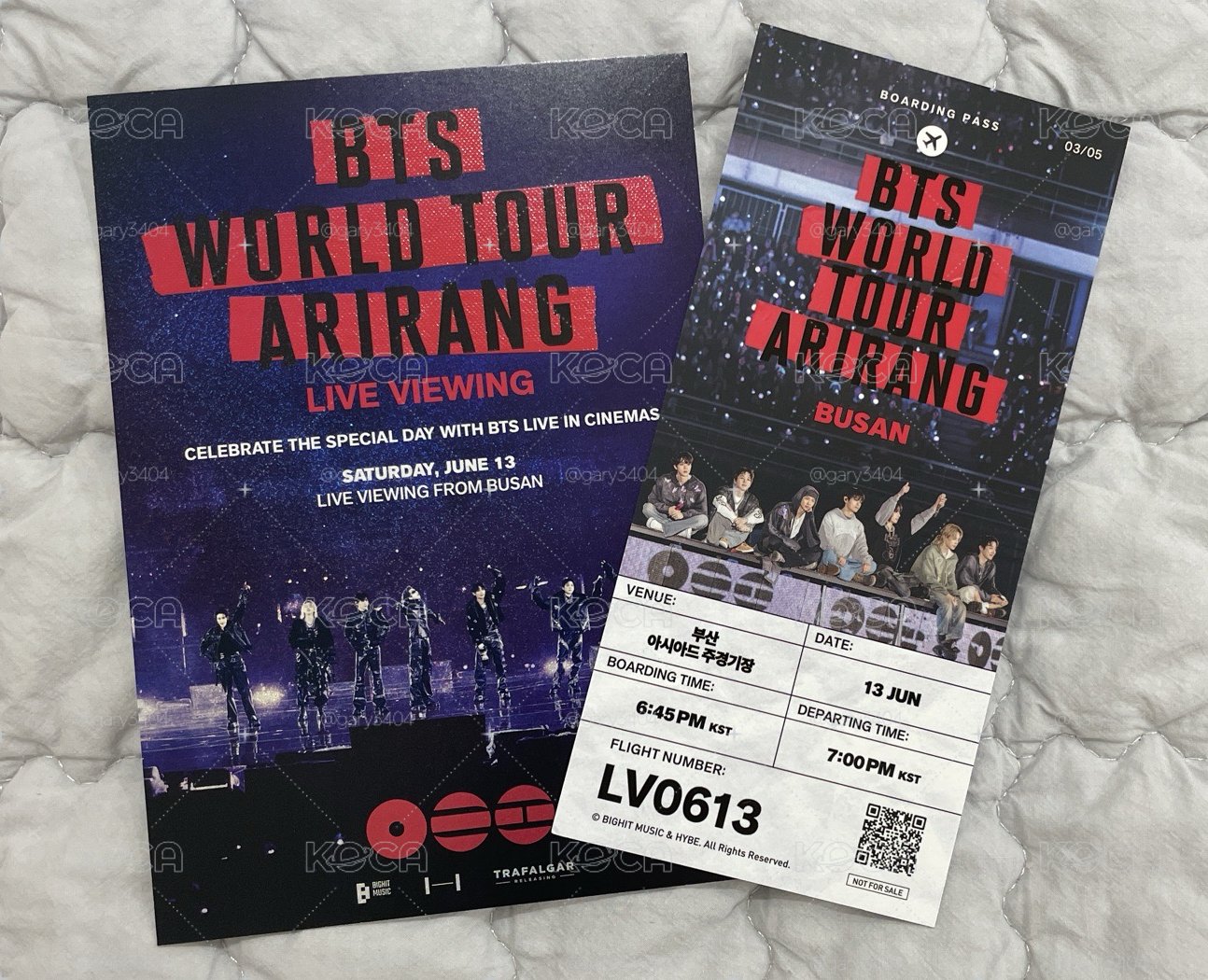 BTS613威秀票卡