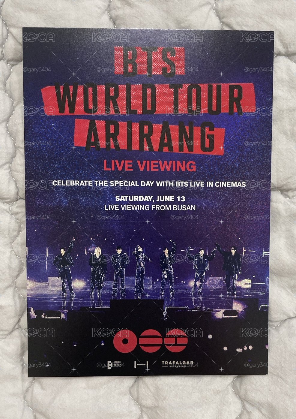 BTS613威秀票卡