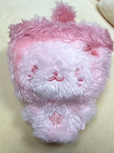 Yushi粉色奶茶貓 全新現貨速寄