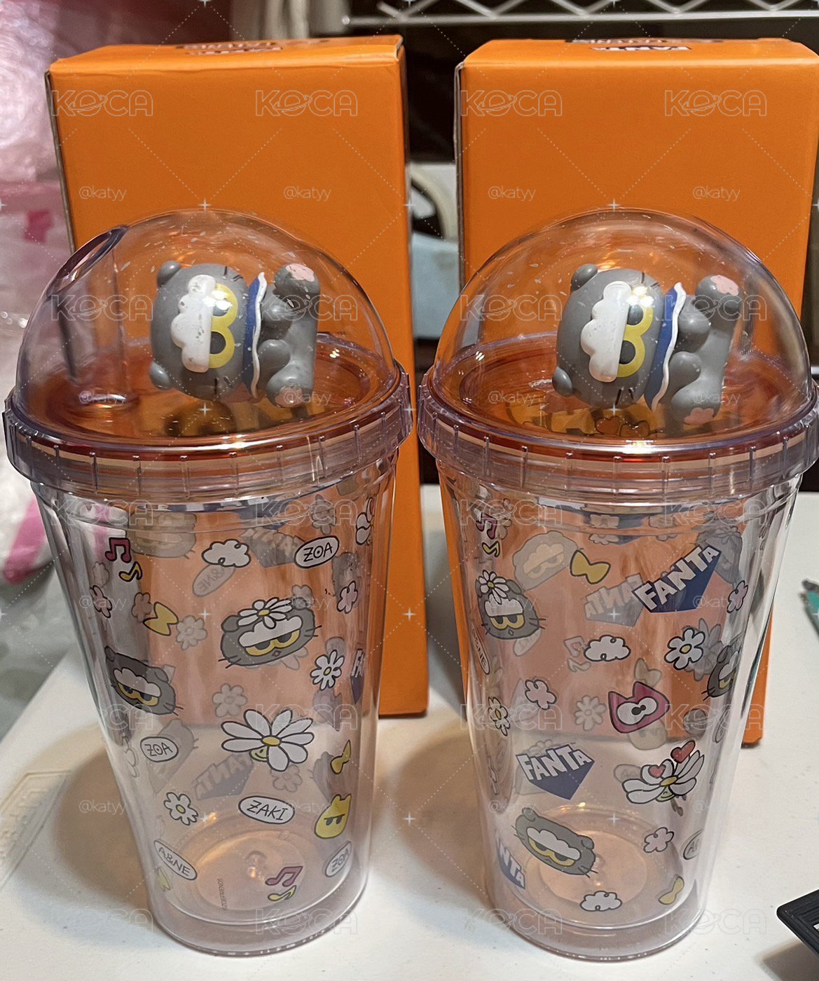 廠損 ZOA 芬達 冷水杯