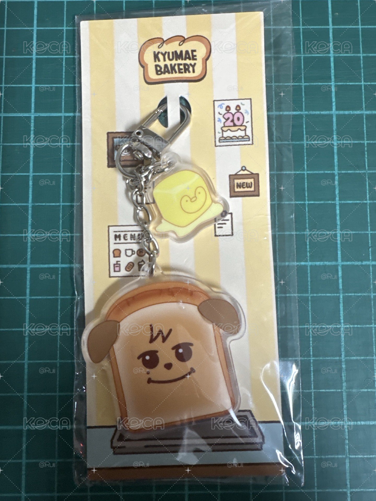 圭美 吐司吊飾