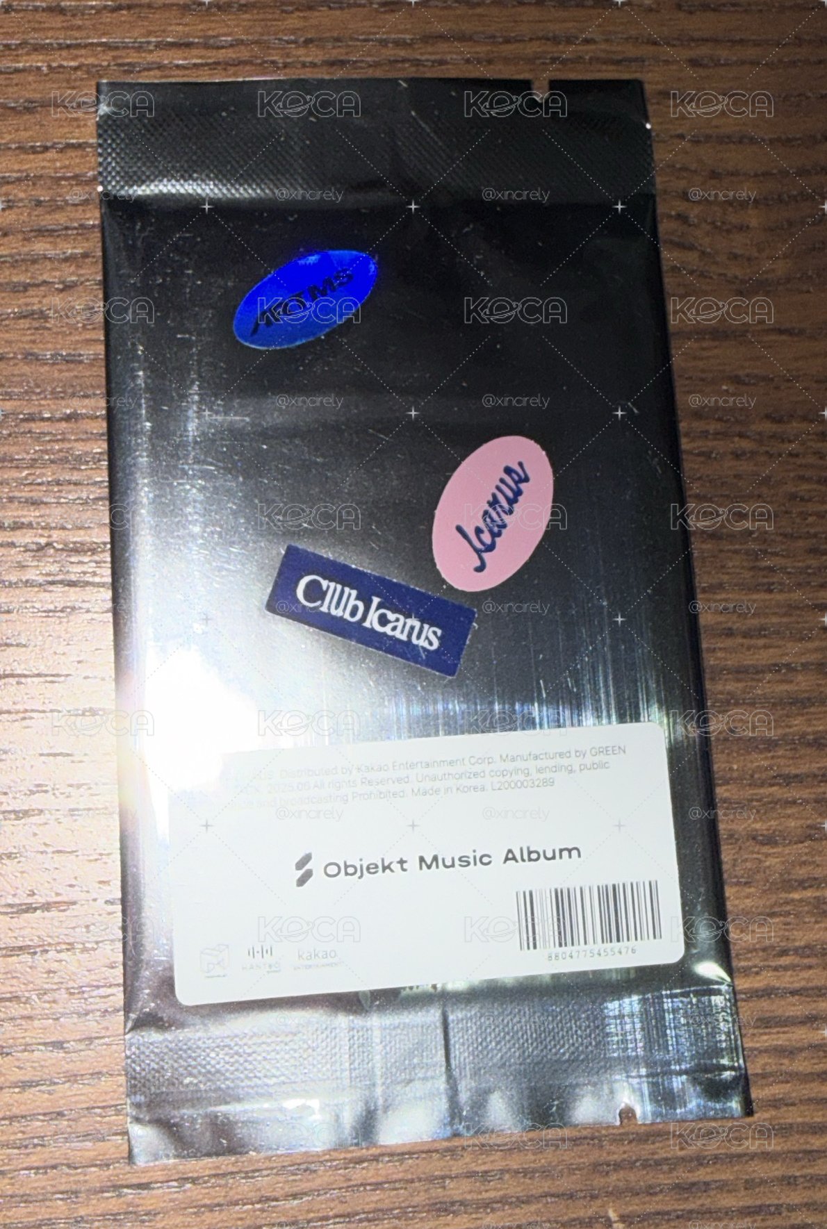 club Icarus未拆oma卡包