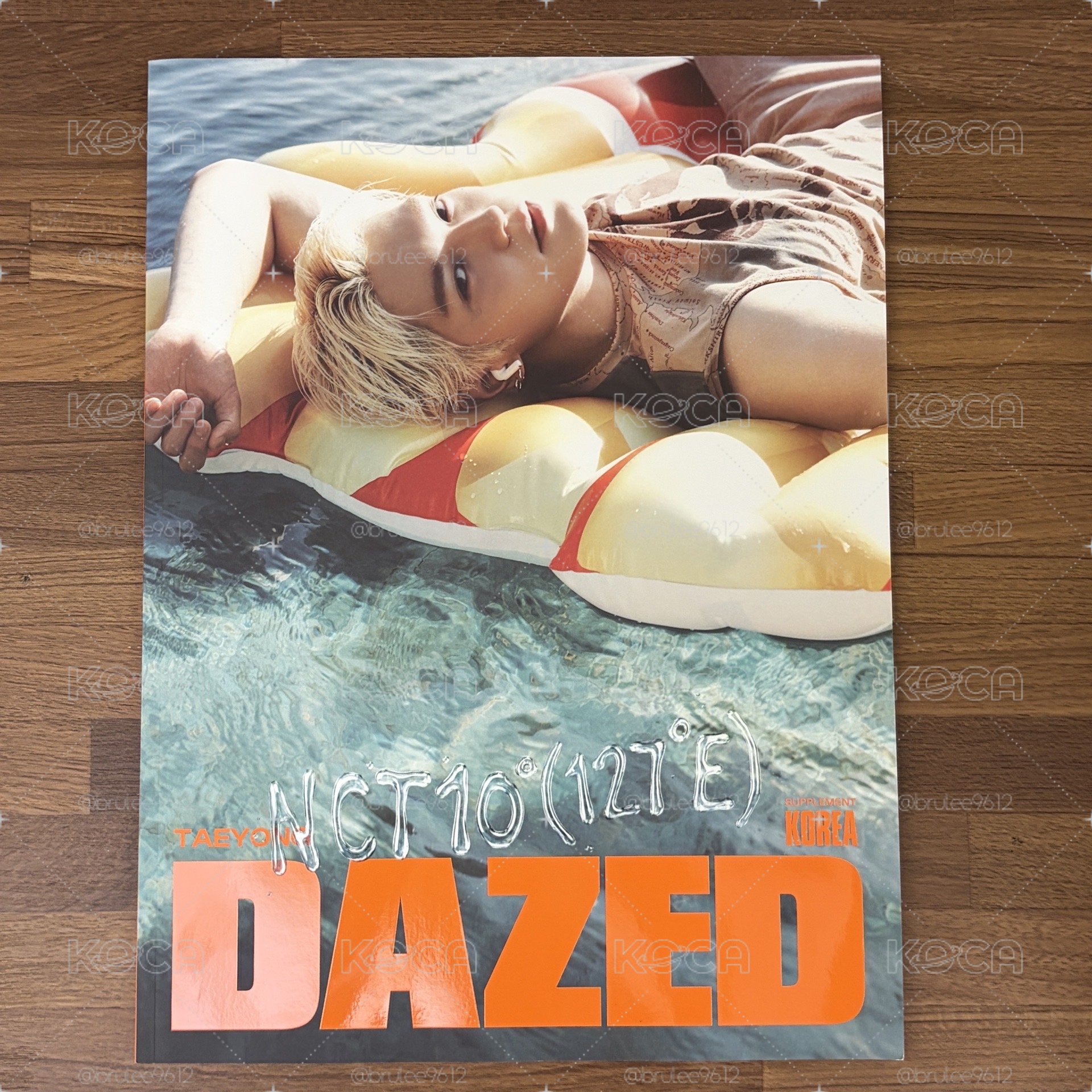 DAZED 七月刊 NCT127 TAEYONG
