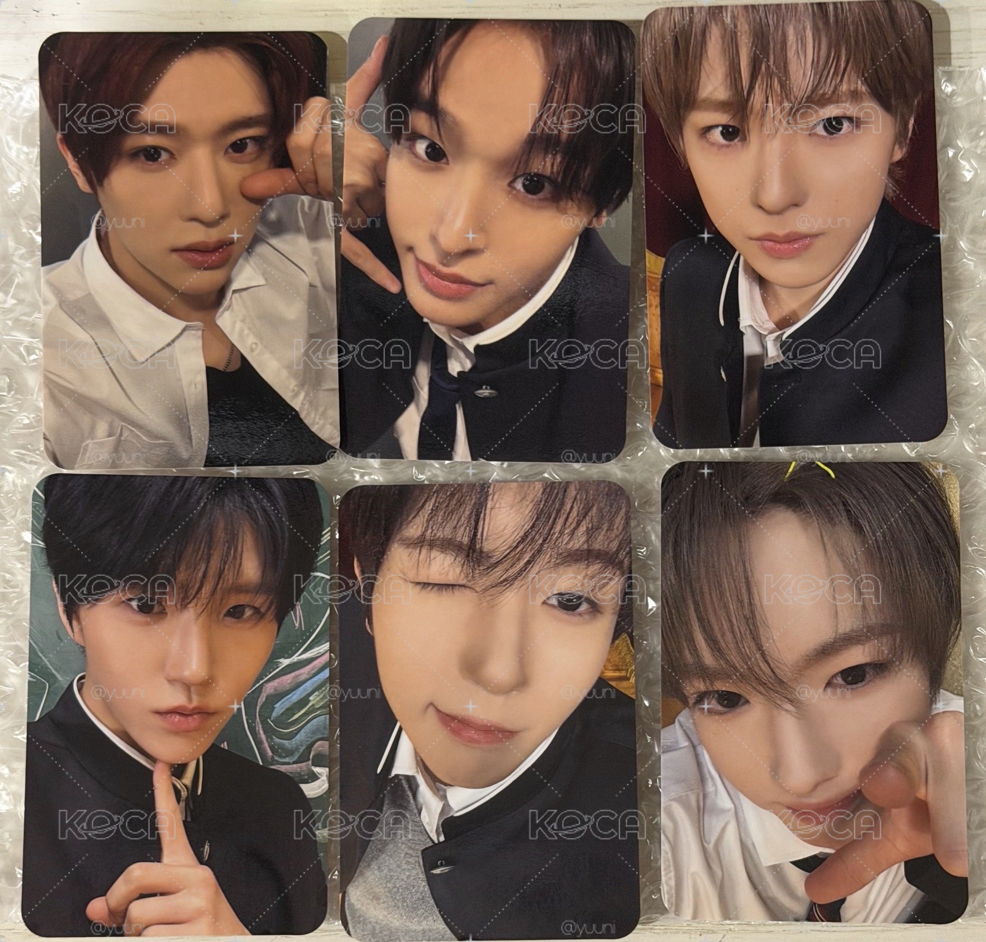 NCT WISH 日專單封專卡