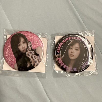 現貨 全新未拆 aespa 三巡 扭蛋盲盒 日本場 徽章 吉寧