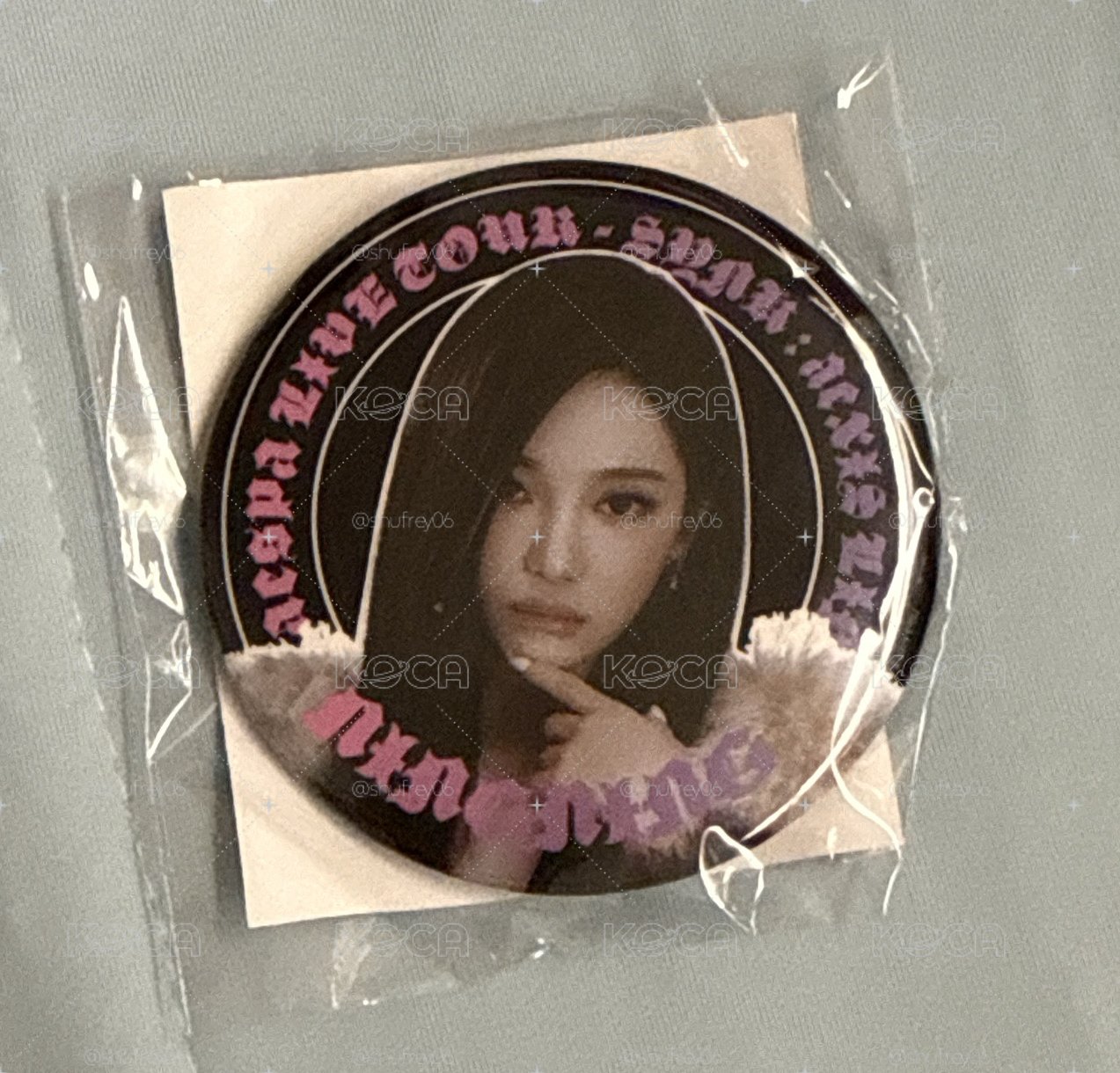 現貨 全新未拆 aespa 三巡 扭蛋盲盒 日本場 徽章 吉寧