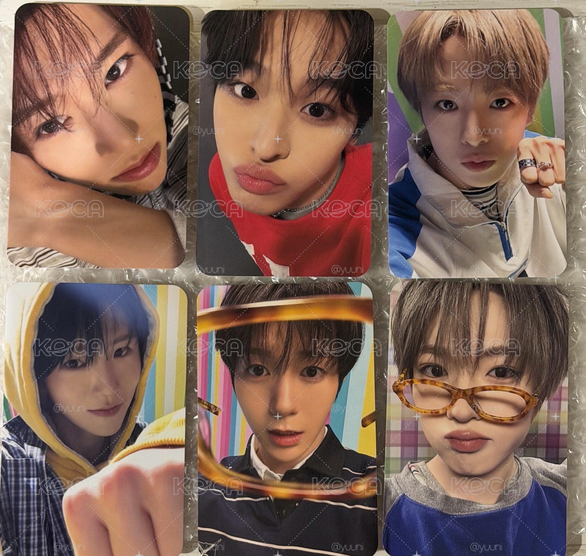 NCT WISH日專 單封專卡