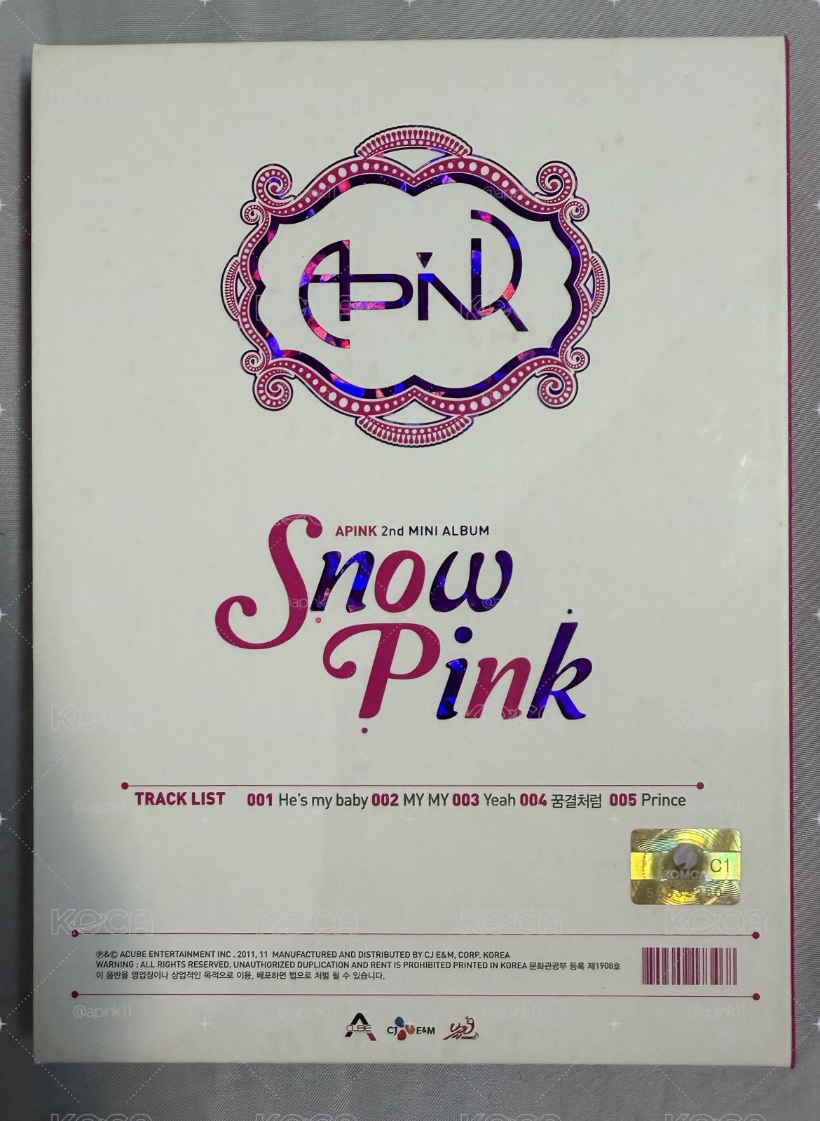 Apink《Snow Pink》第二張迷你專輯