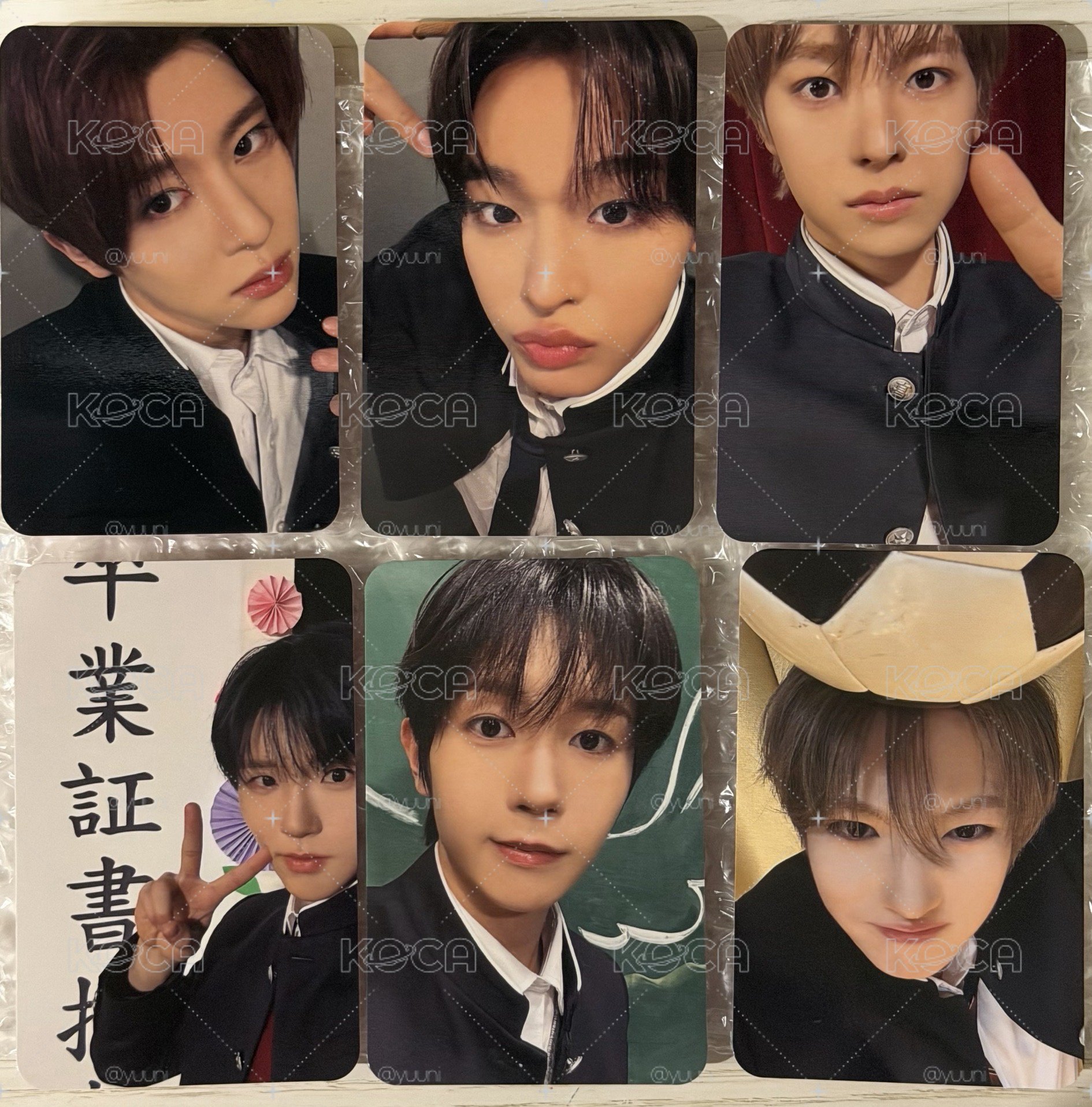 NCT WISH 日專 BMG 專卡