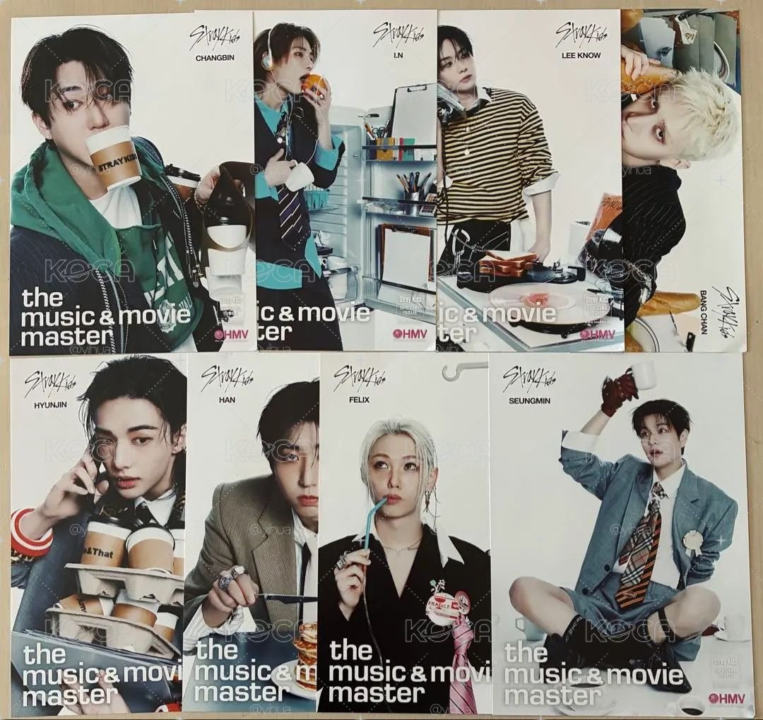 SKZ HMV海報 一套