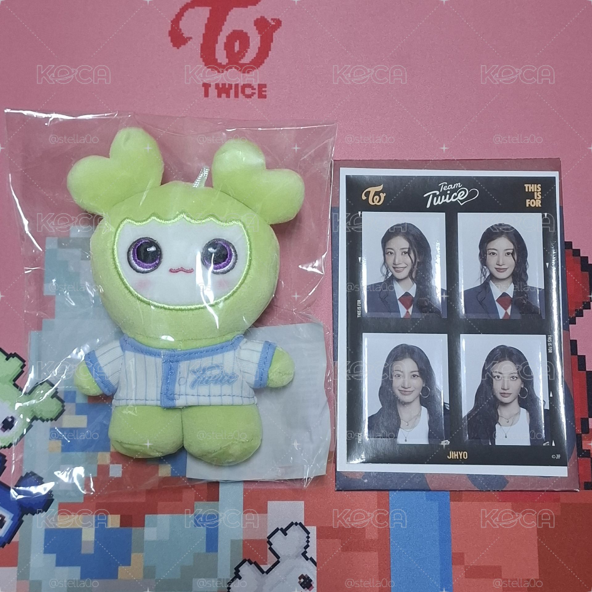 UJB set 定fans棒球娃+效證件照貼紙