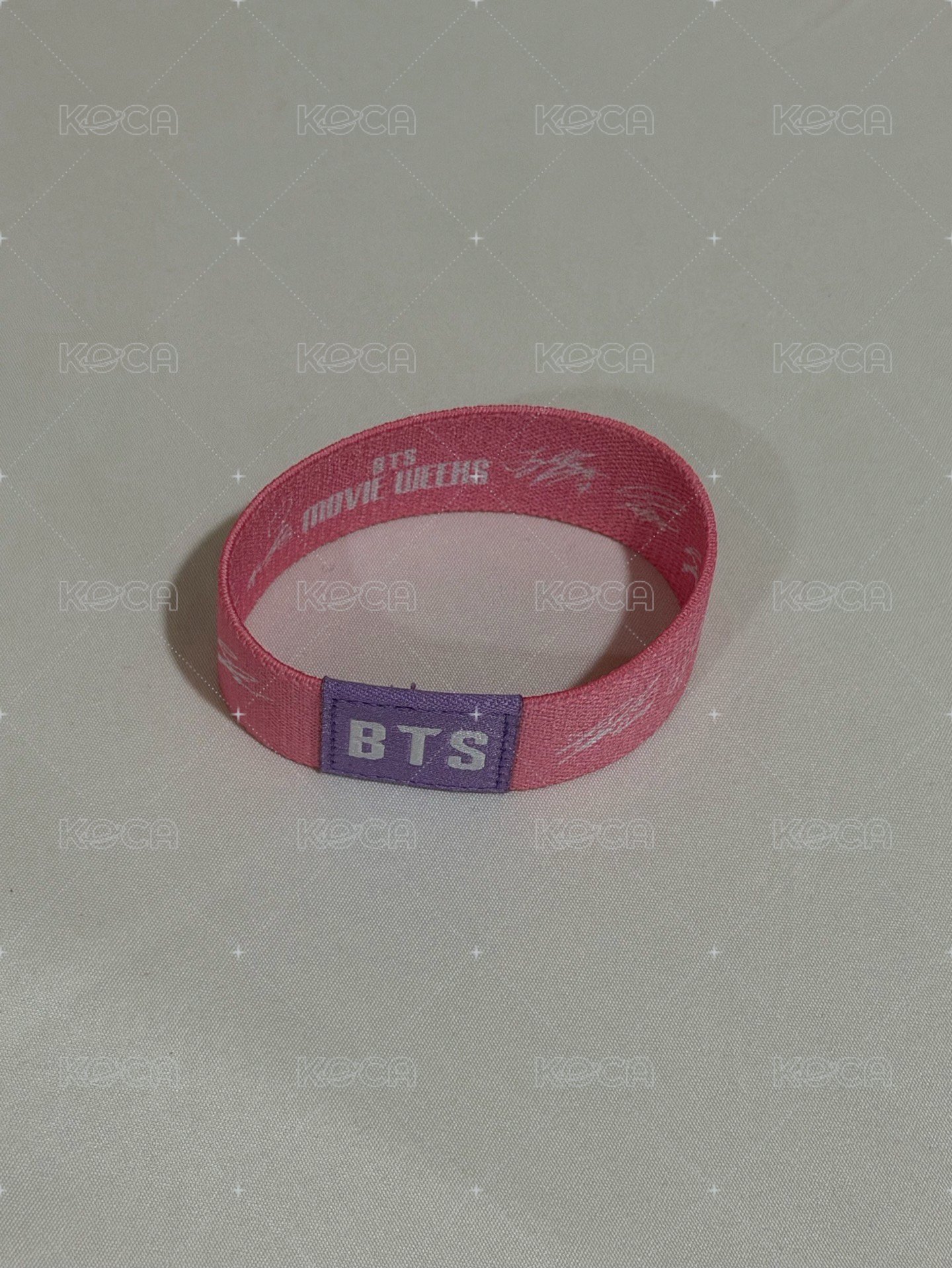 BTS movie week 手環+明信片特典