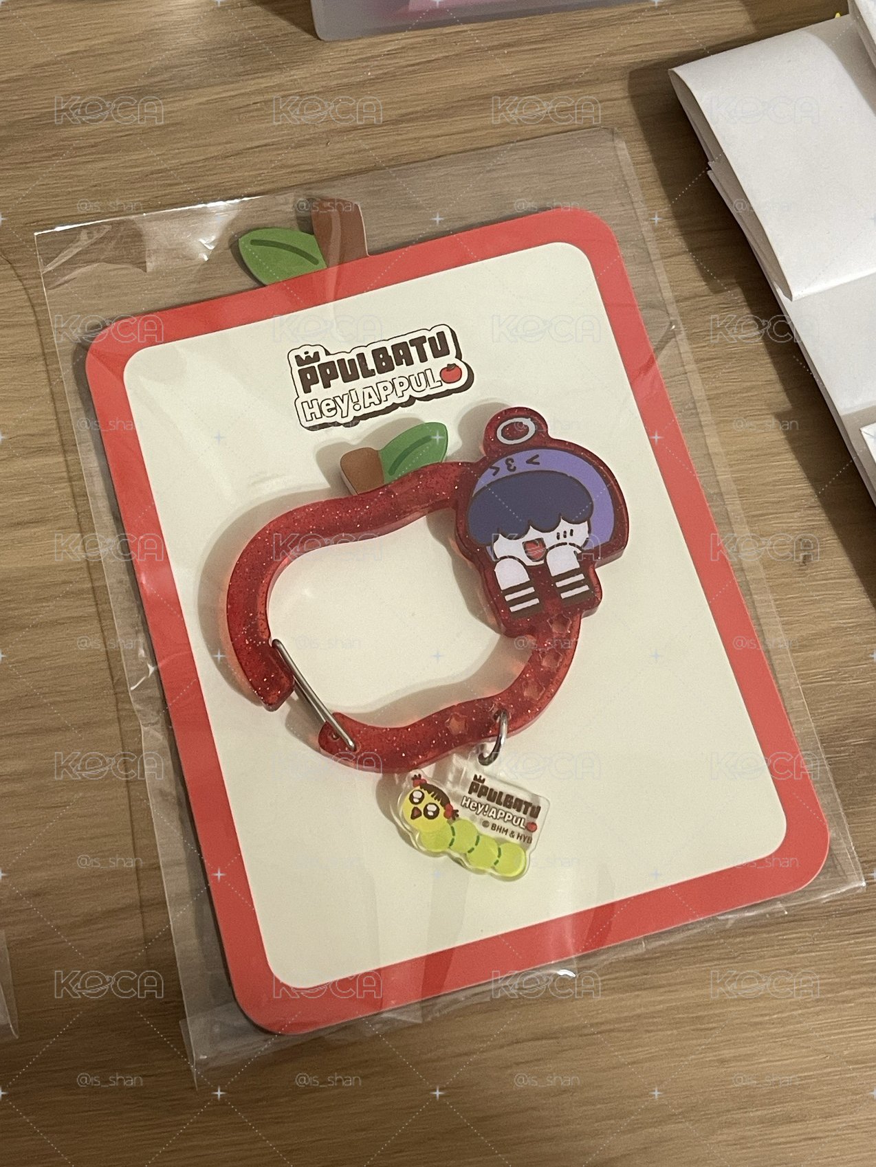 TXT 蘋果快閃 哼啊寧登山扣