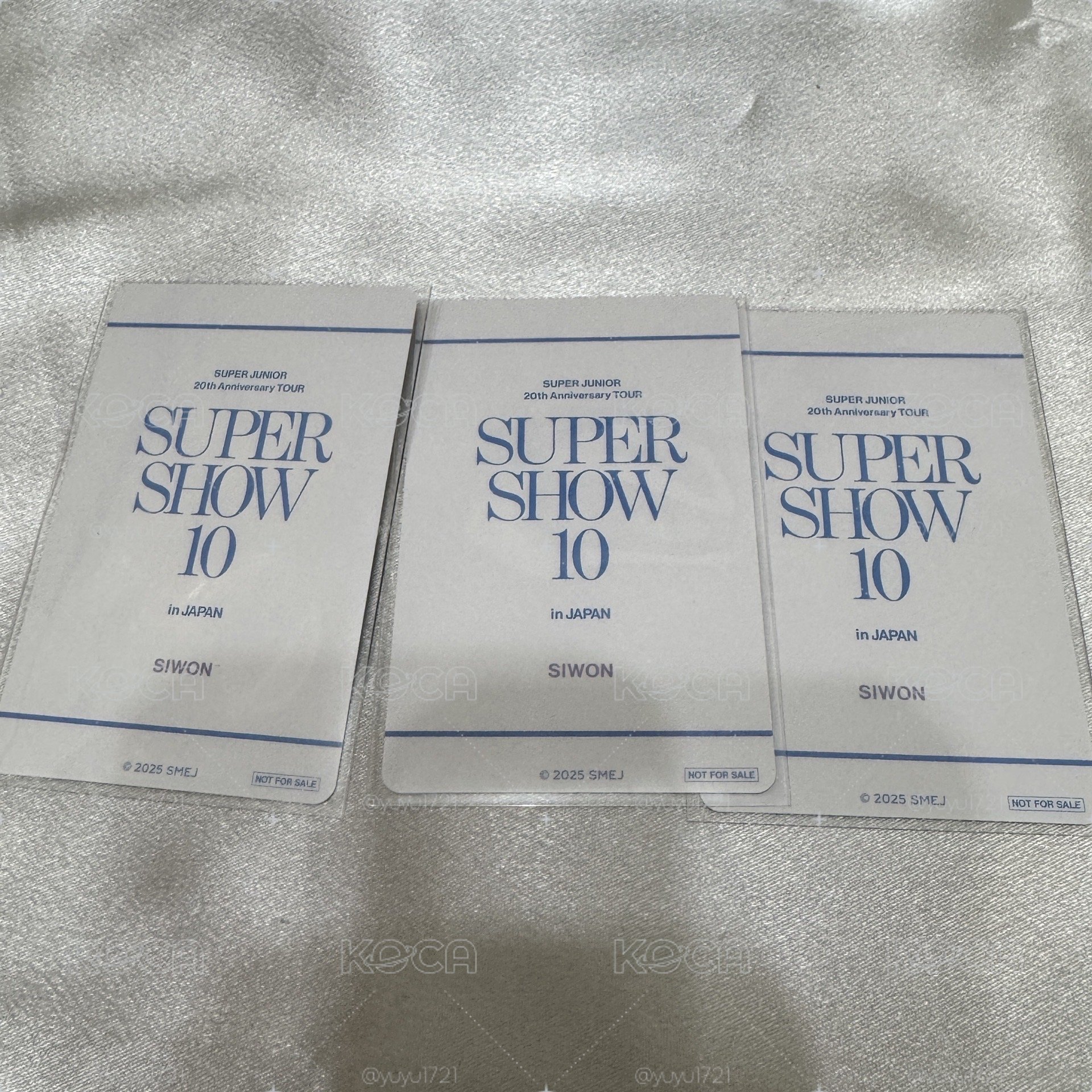 SJ 日周滿額特典 始源