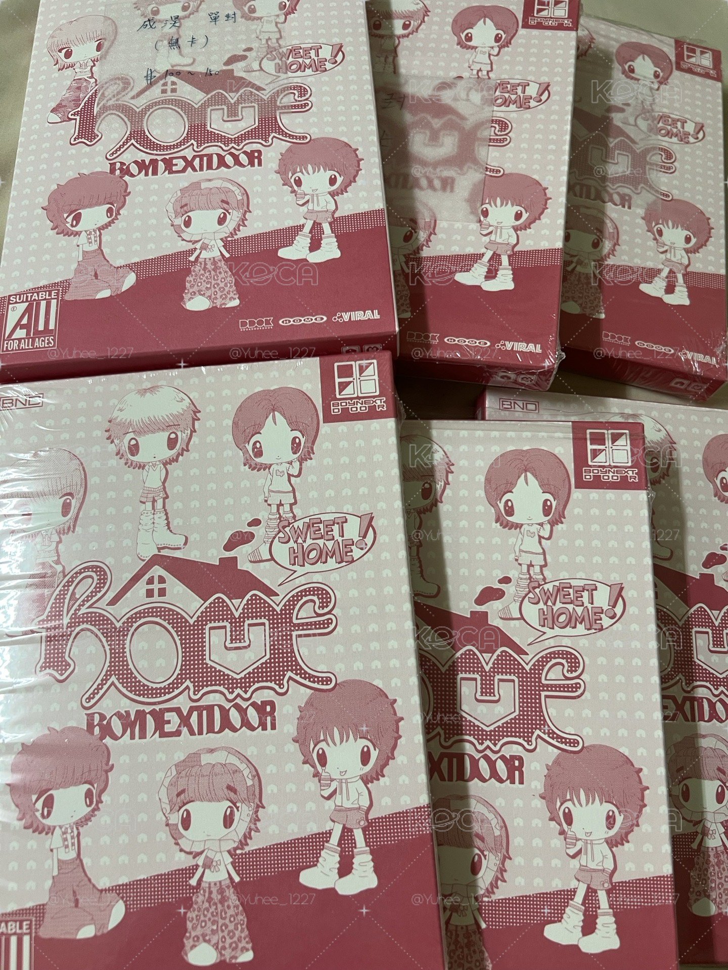 HOME（Sweet Home ver.）單封 已拆專