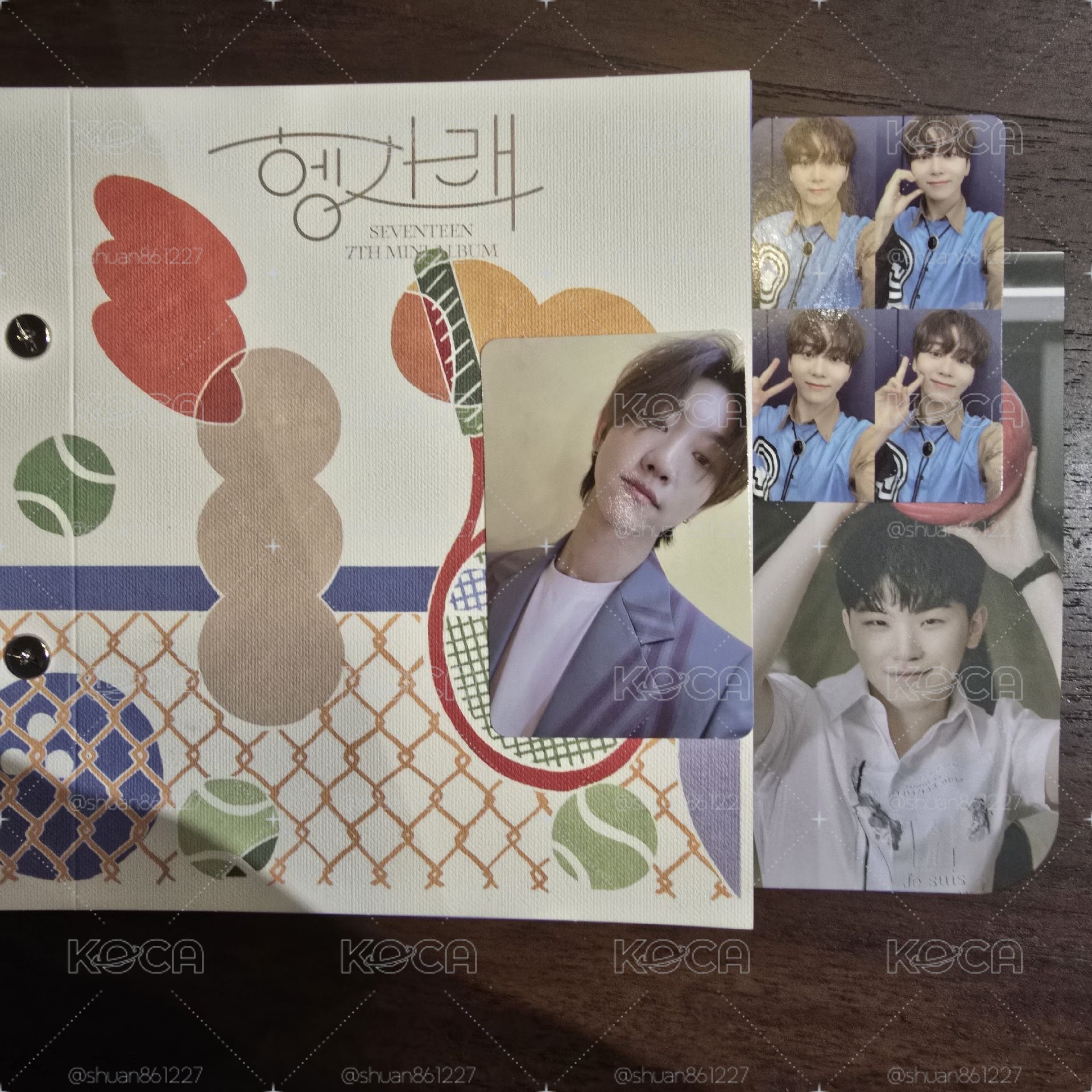 SEVENTEEN第七張迷你專輯《헹가래》4 ver.