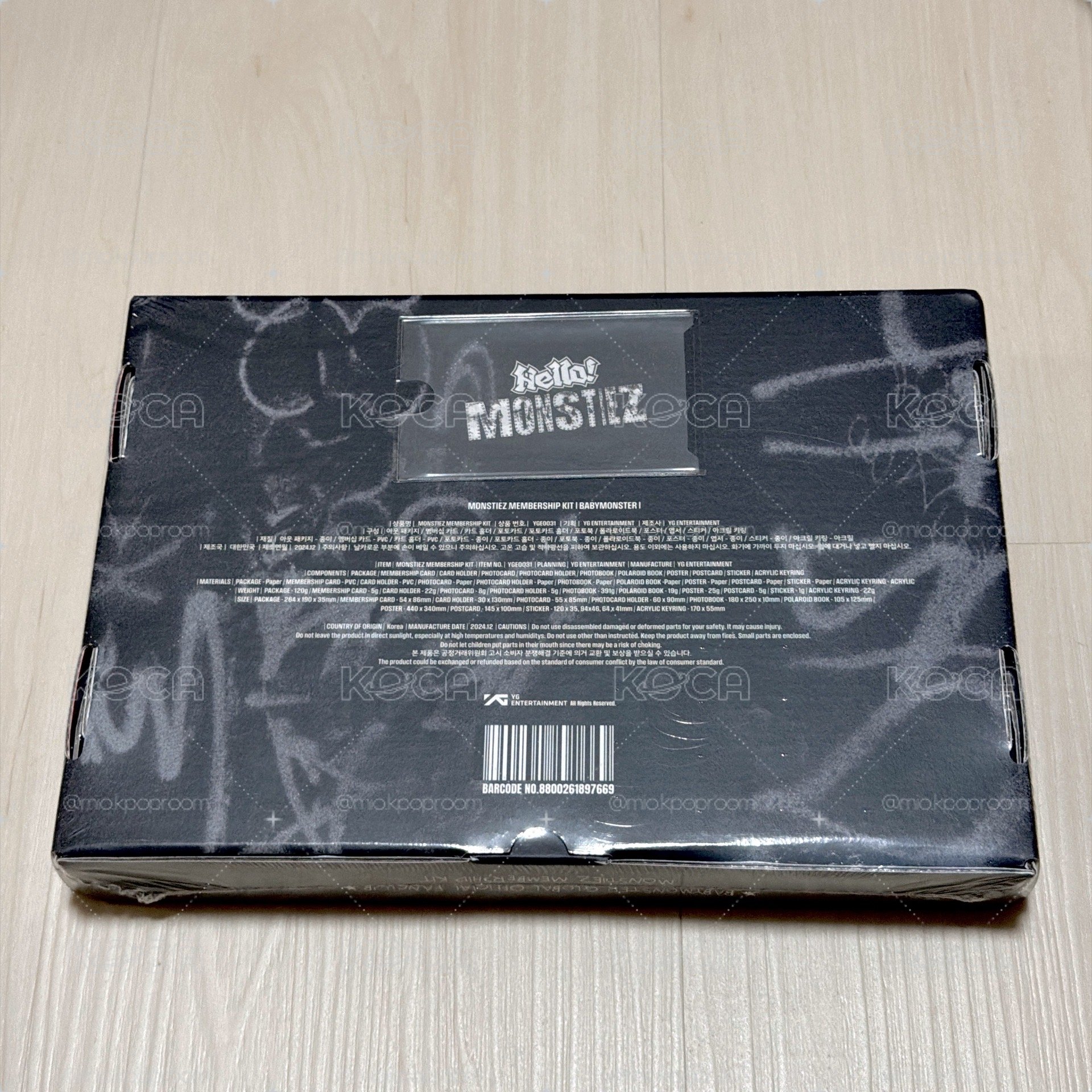 BABYMONSTER 一期會員禮 MONSTIEZ MEMBERSHIP KIT