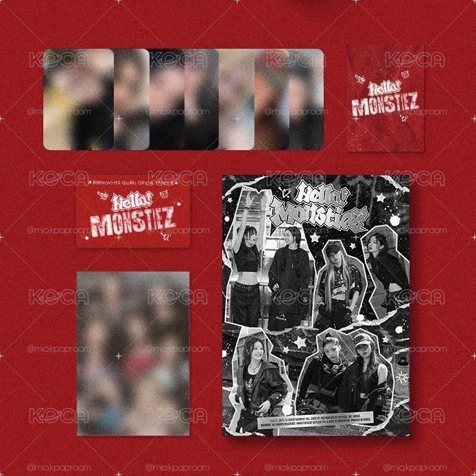 BABYMONSTER 一期會員禮 MONSTIEZ MEMBERSHIP KIT
