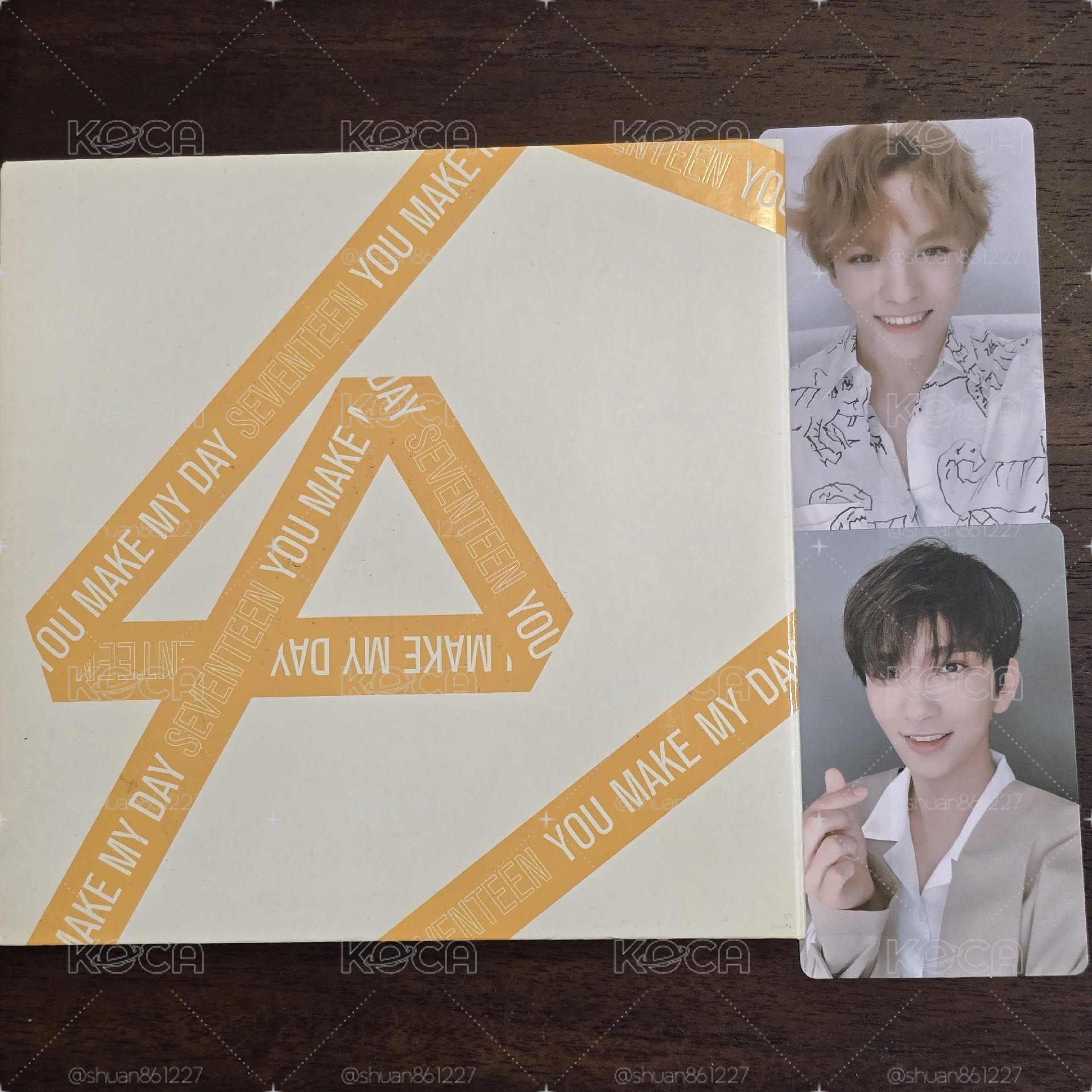 SEVENTEEN第五張迷你專輯《YOU MAKE MY DAY》MEET ver.