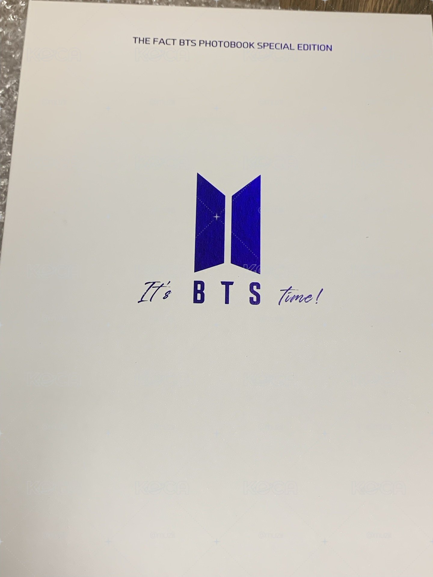 BTS the fact 寫真集