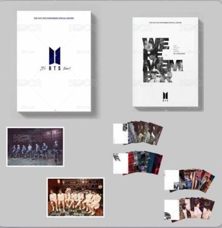 BTS the fact 寫真集