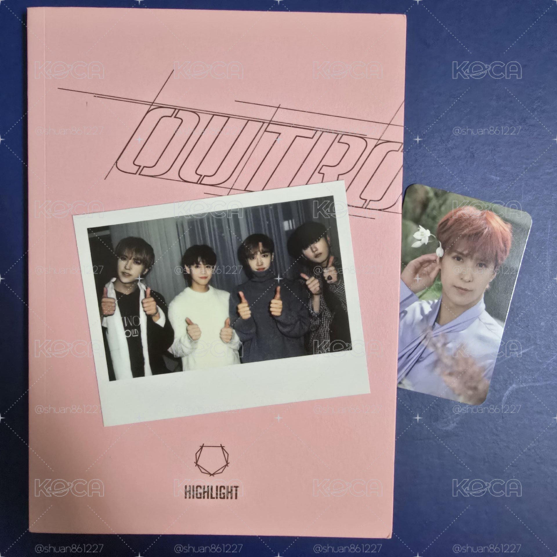 HIGHLIGHT 第一張特別專輯《OUTRO》A ver.