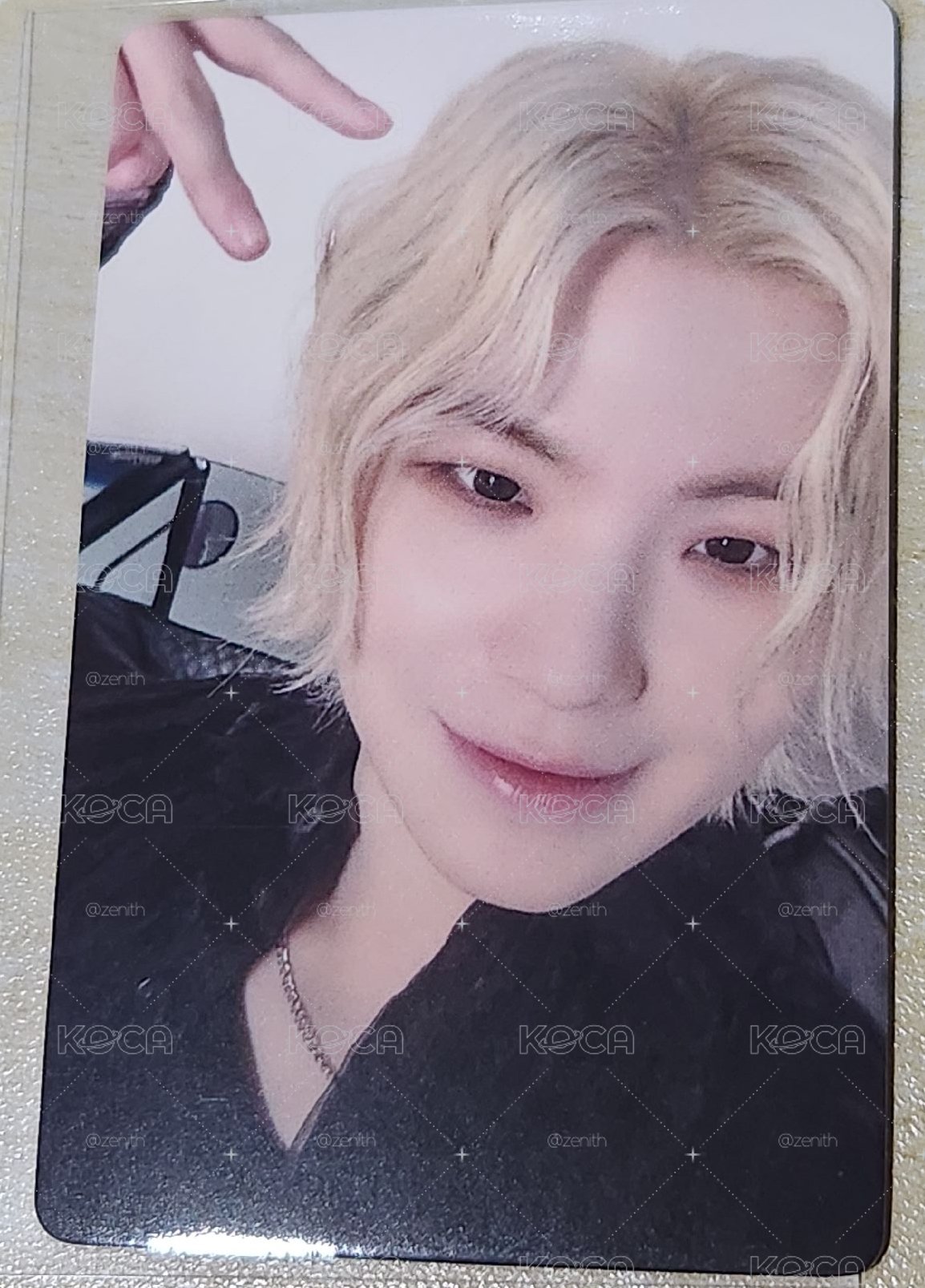 勳 Woozi 迷12 yzy C 簽售卡 