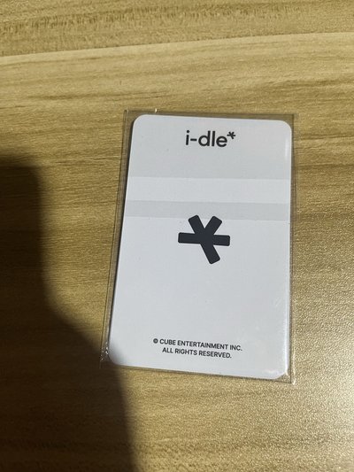 《🏰現貨》I-dle 三代手燈卡 一套五成員