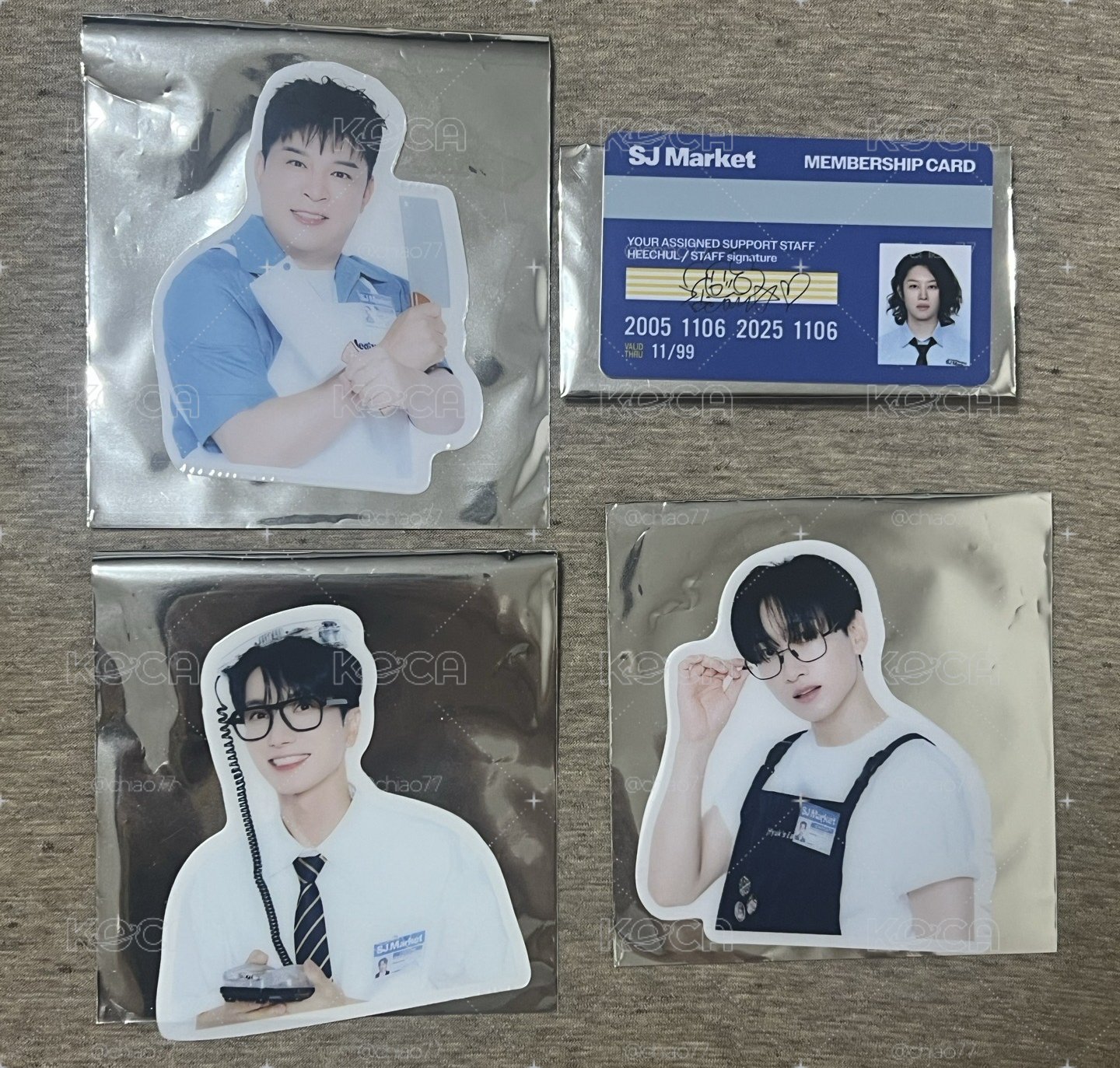 台灣超市滿額禮+入場卡（不拆）