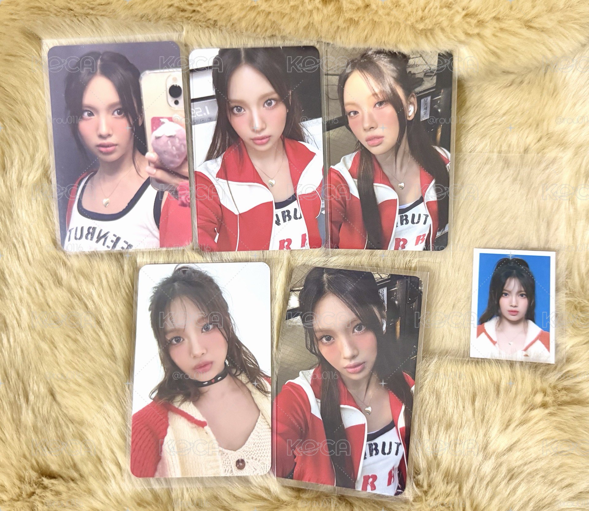 NewJeans 惠仁24年曆卡套出不拆