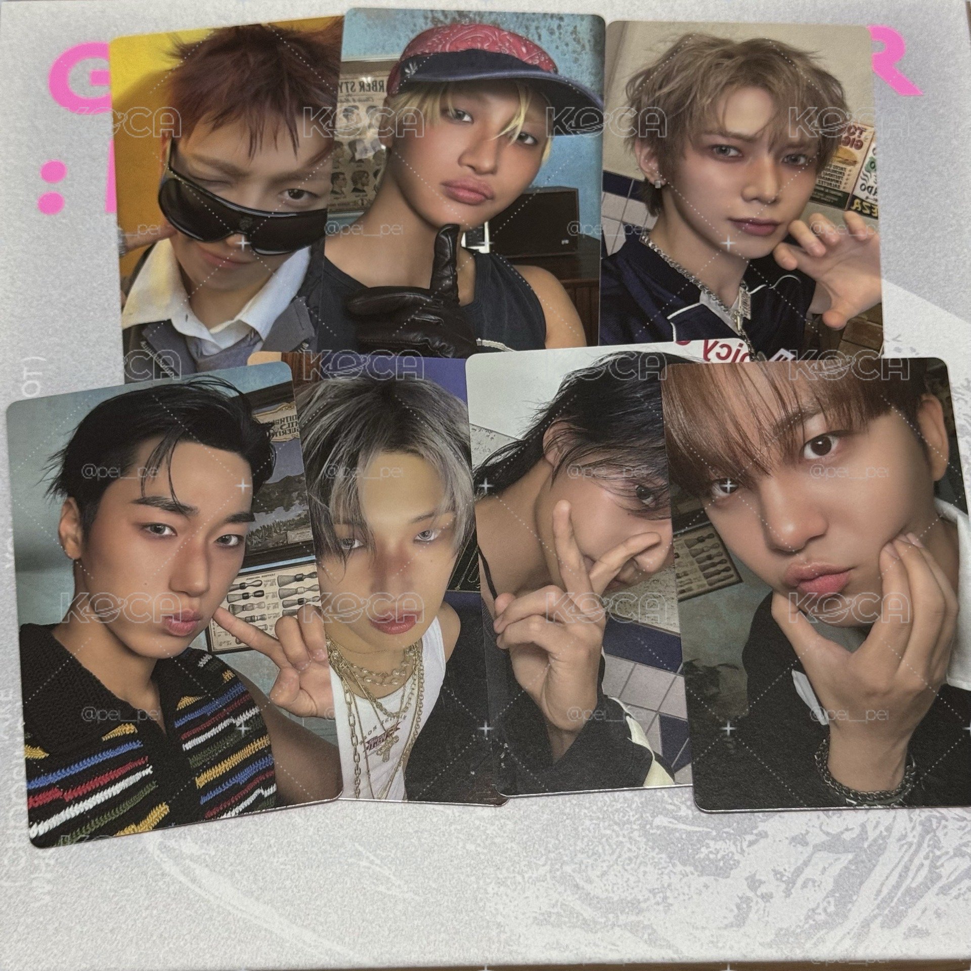 ATEEZ GH5 CDP 固卡 一套無潤