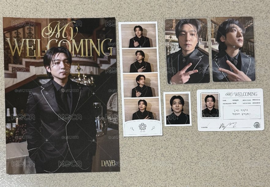 （B)DAY6 會員禮set、周邊