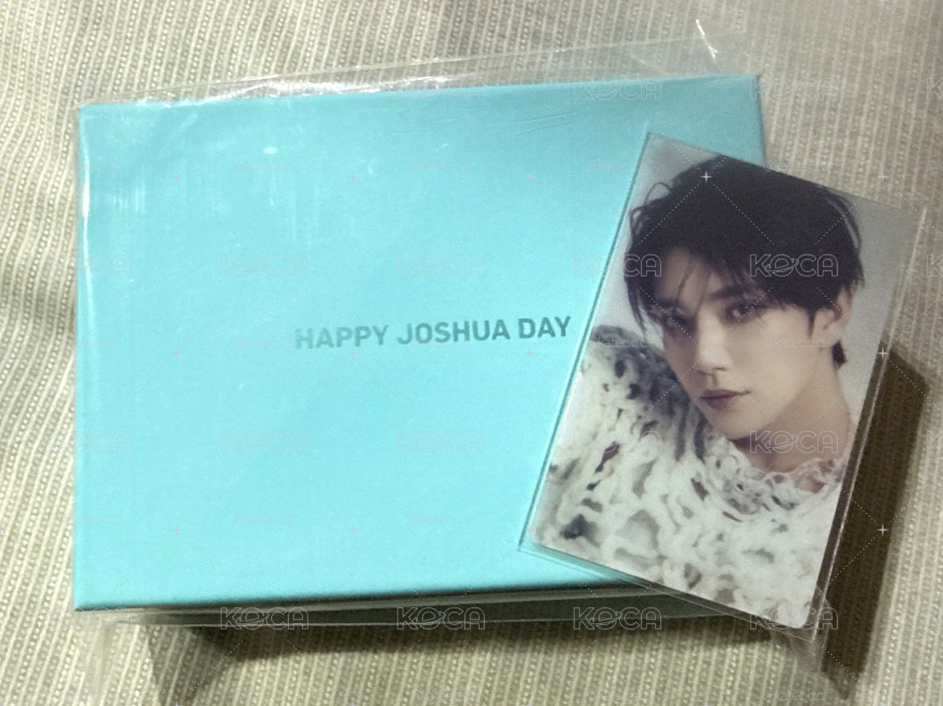 HAPPY JOSHUA DAY 生日卡夾(含卡，送正五透明卡)