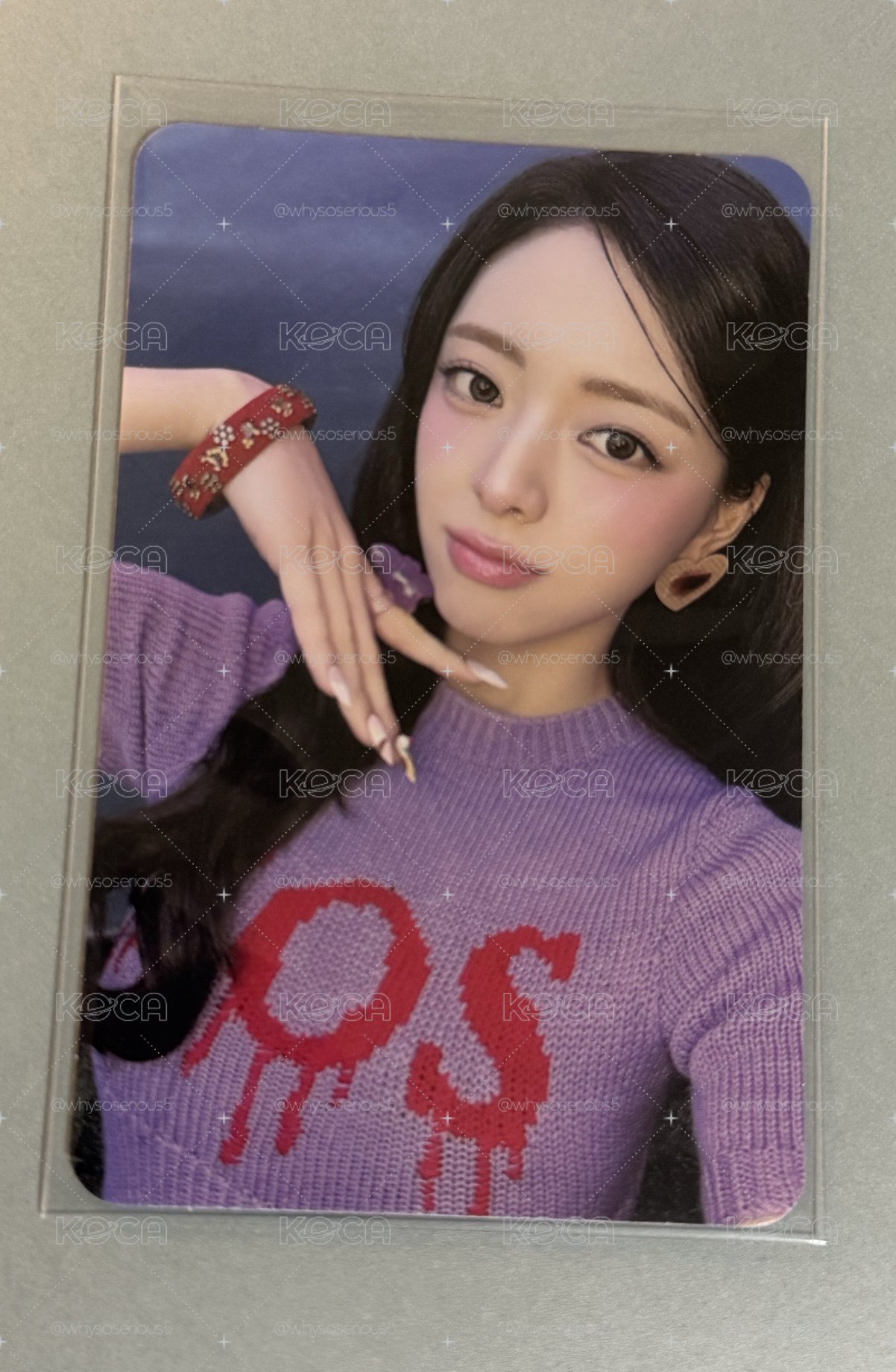 Yuna紫色造型solo ice cream 🍨 
