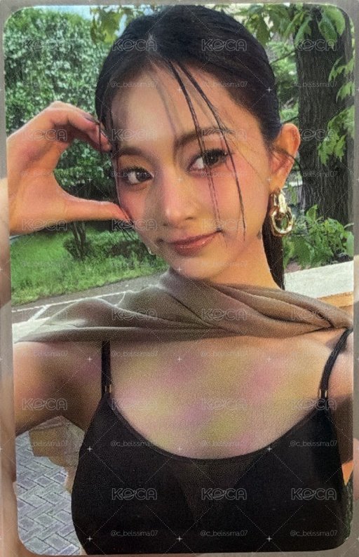 子瑜 solo迷一 jyp 特典卡 