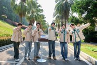 南波萬 雙面搖粒絨棉服