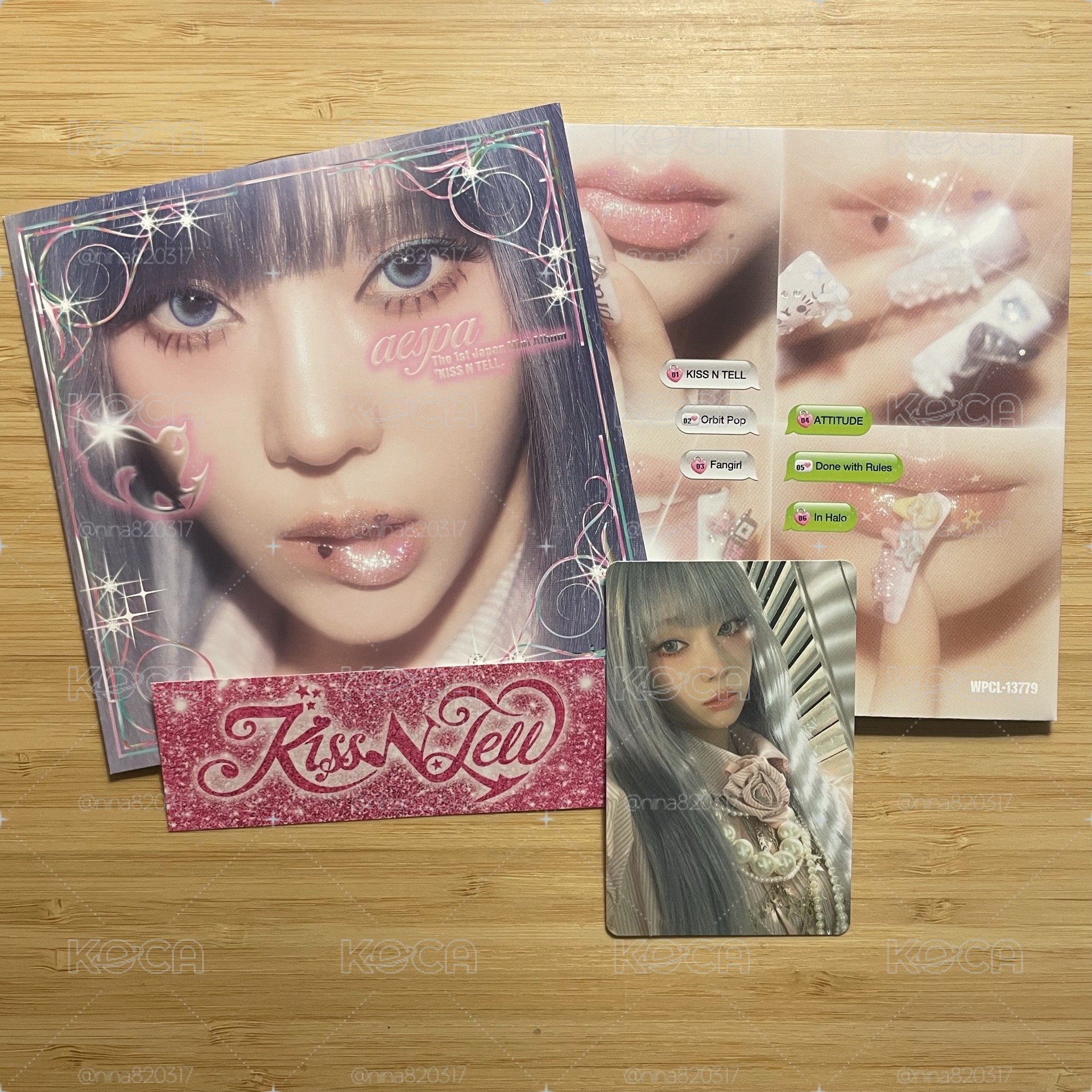 KISS N TELL poster 冬封+冬專卡
