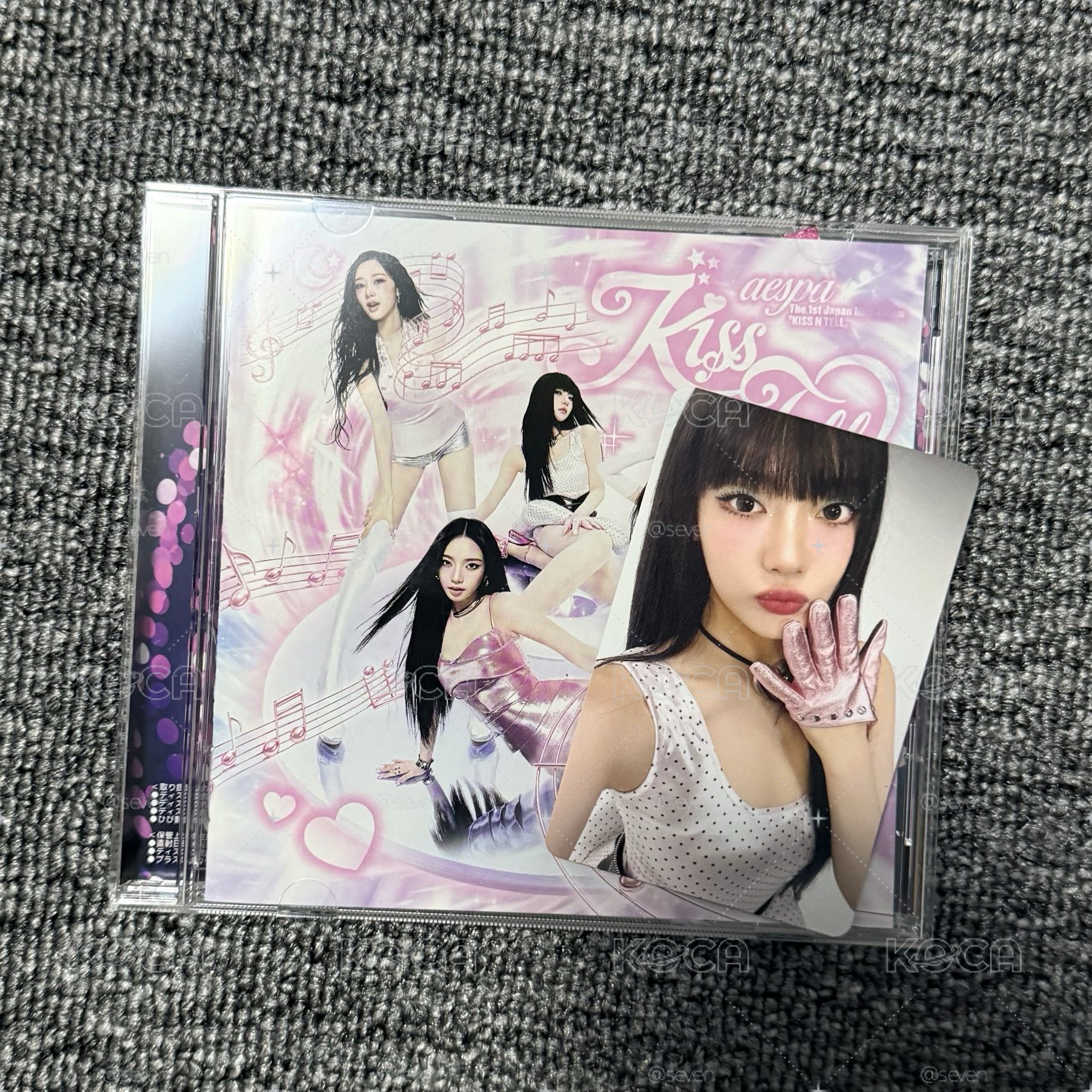 KISS N TELL KISS N TELL Ver. 已拆全專 寧