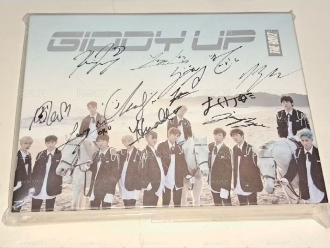 THE BOYZ THE START 親筆簽專+絕版限量版專輯 