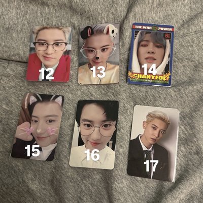 燦烈 CHANYEOL小卡