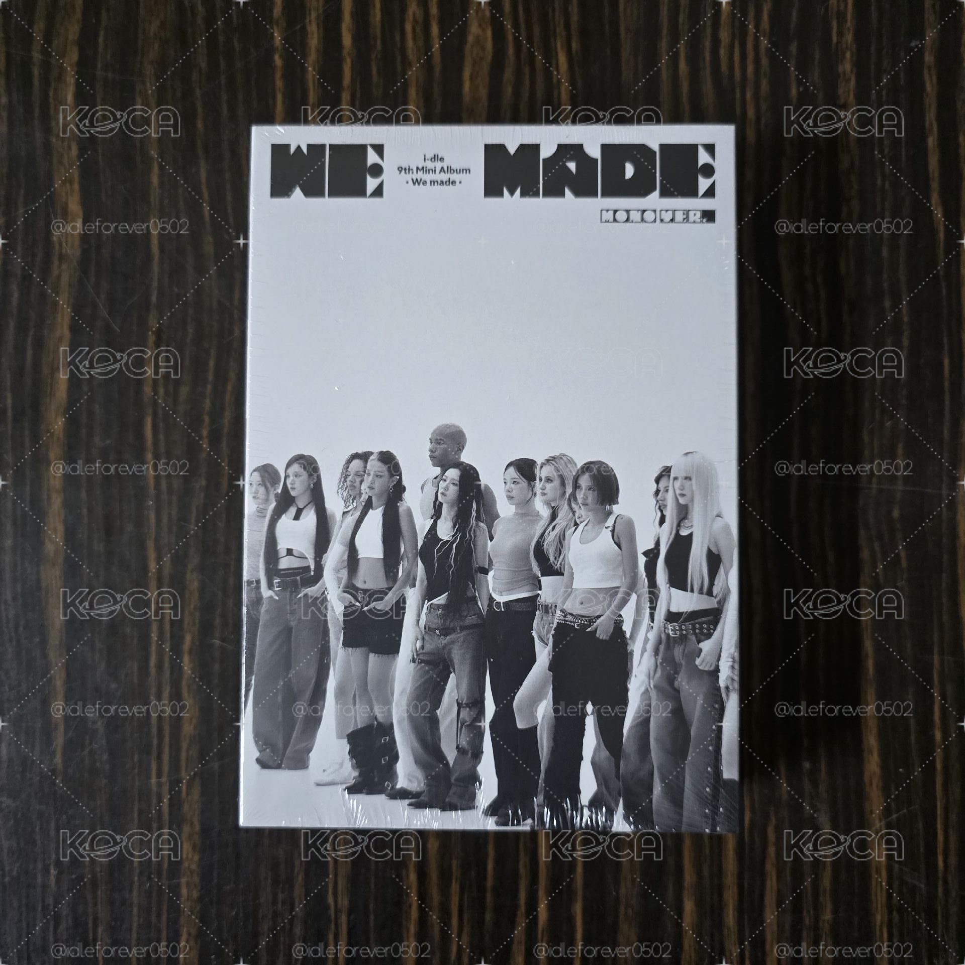 i-dle 迷九 We Made 未拆專 Mono版 A專