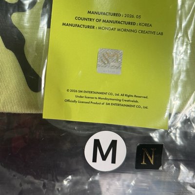 迷六 日本/紐約 快閃 螢光綠短T M號