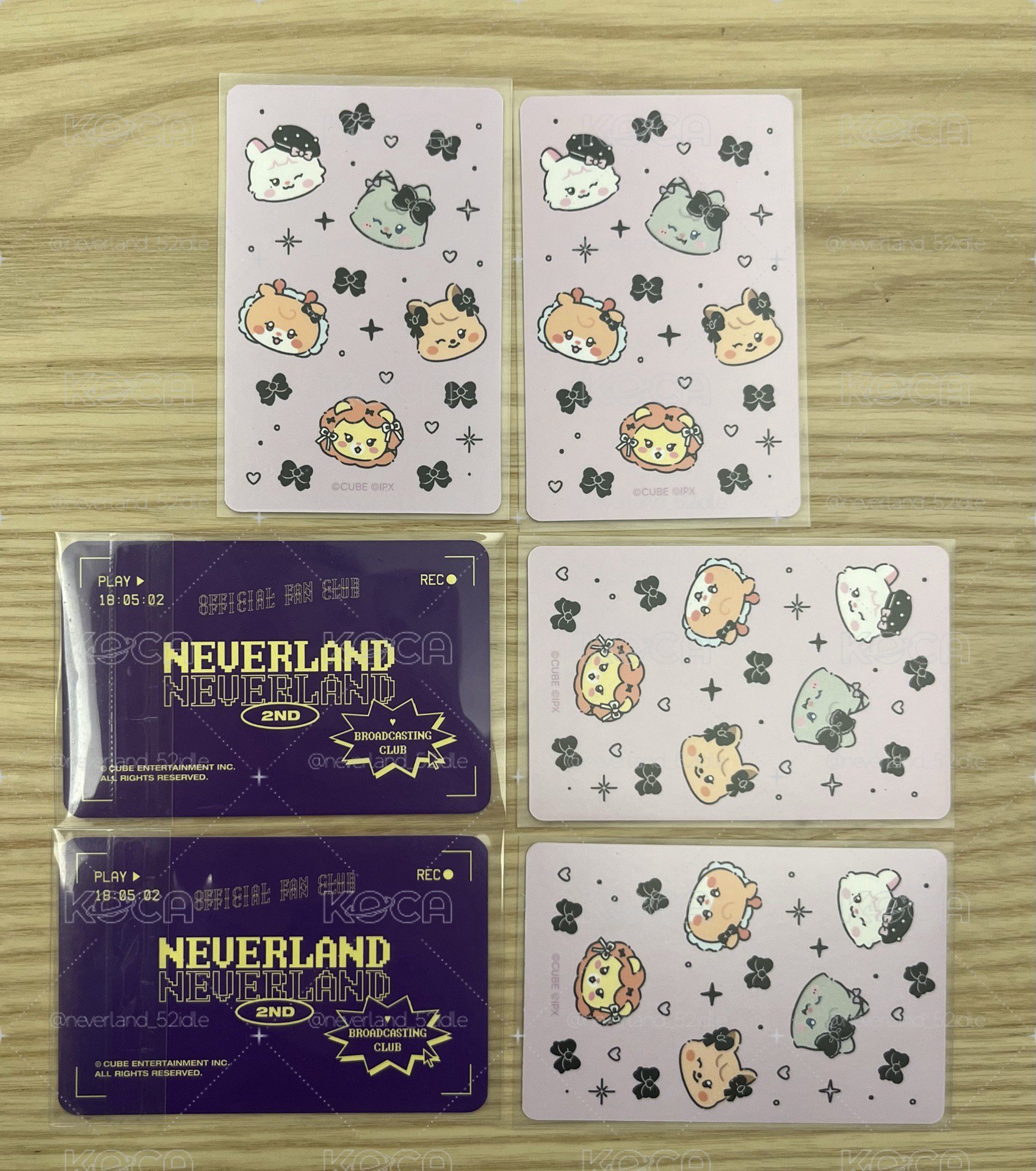 二期會員禮分隊卡&迷八快閃卡