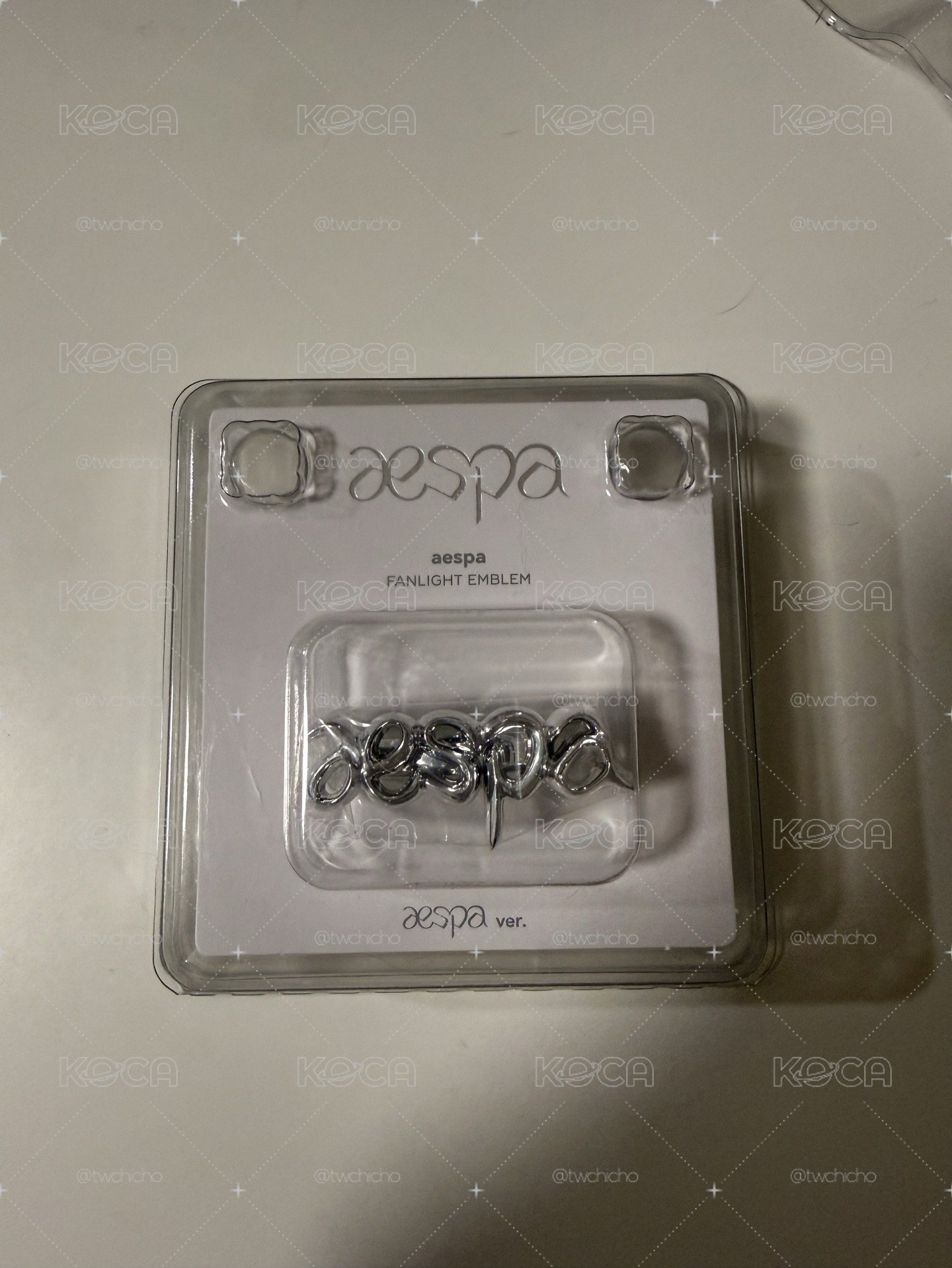 aespa 手燈裝飾 
