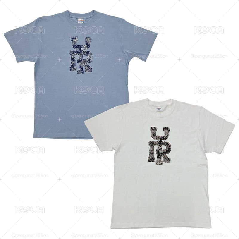 YUURI 2025亞巡patchwork短T-白（L)