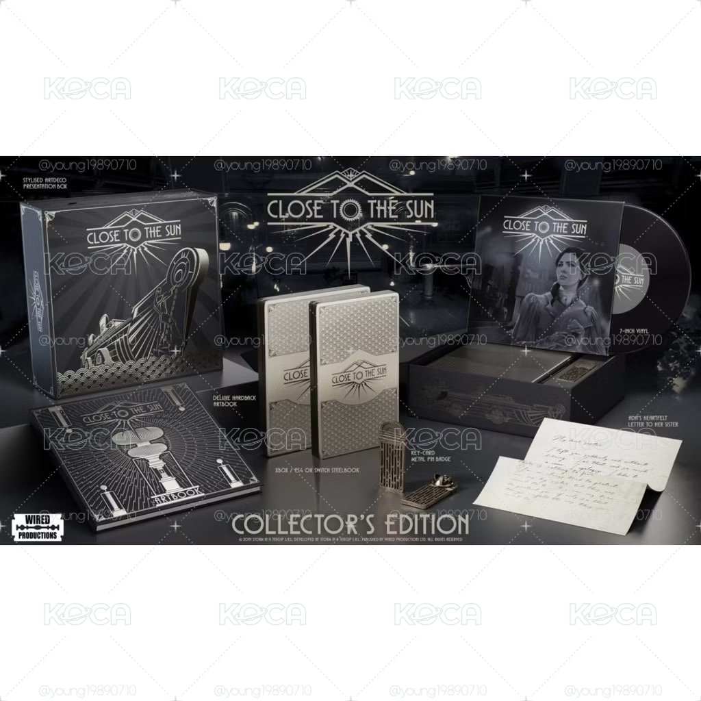⚡️靠近太陽 Close to the Sun NS switch collector’s edition 限量