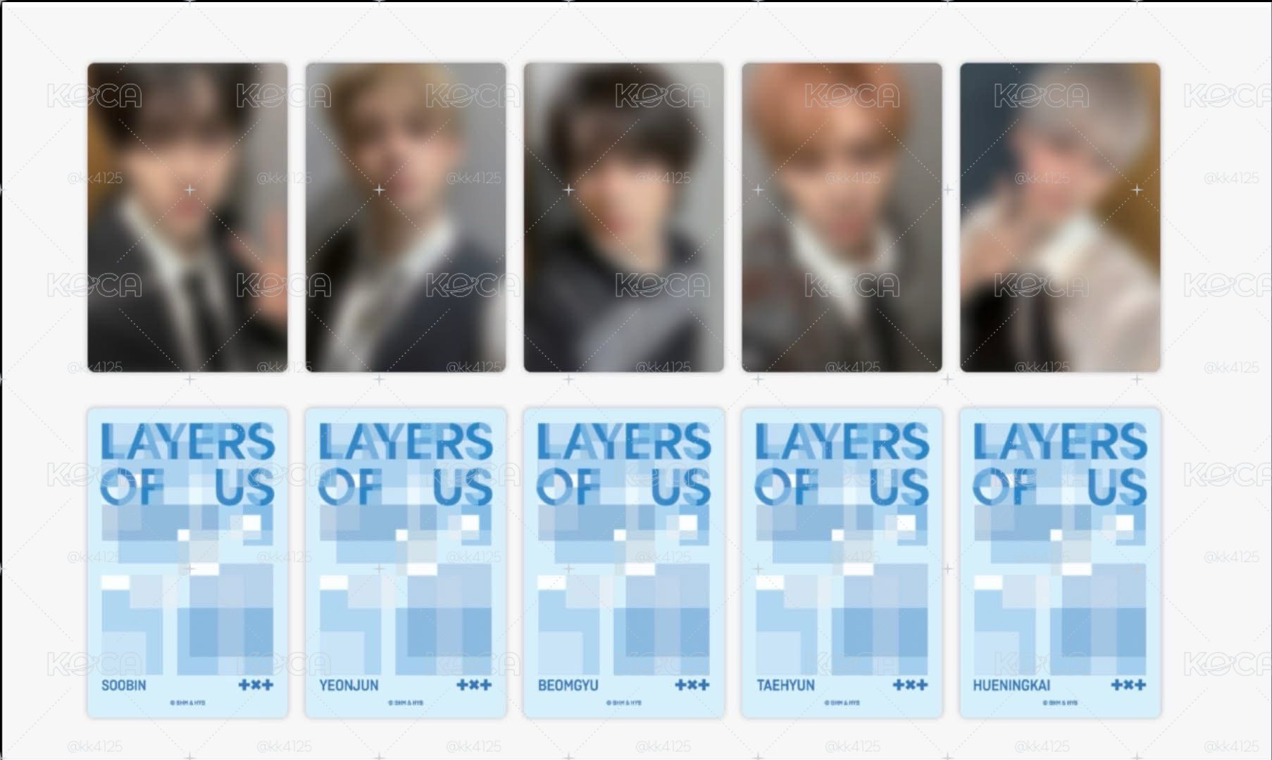 LAYERS OF US 專輯特典