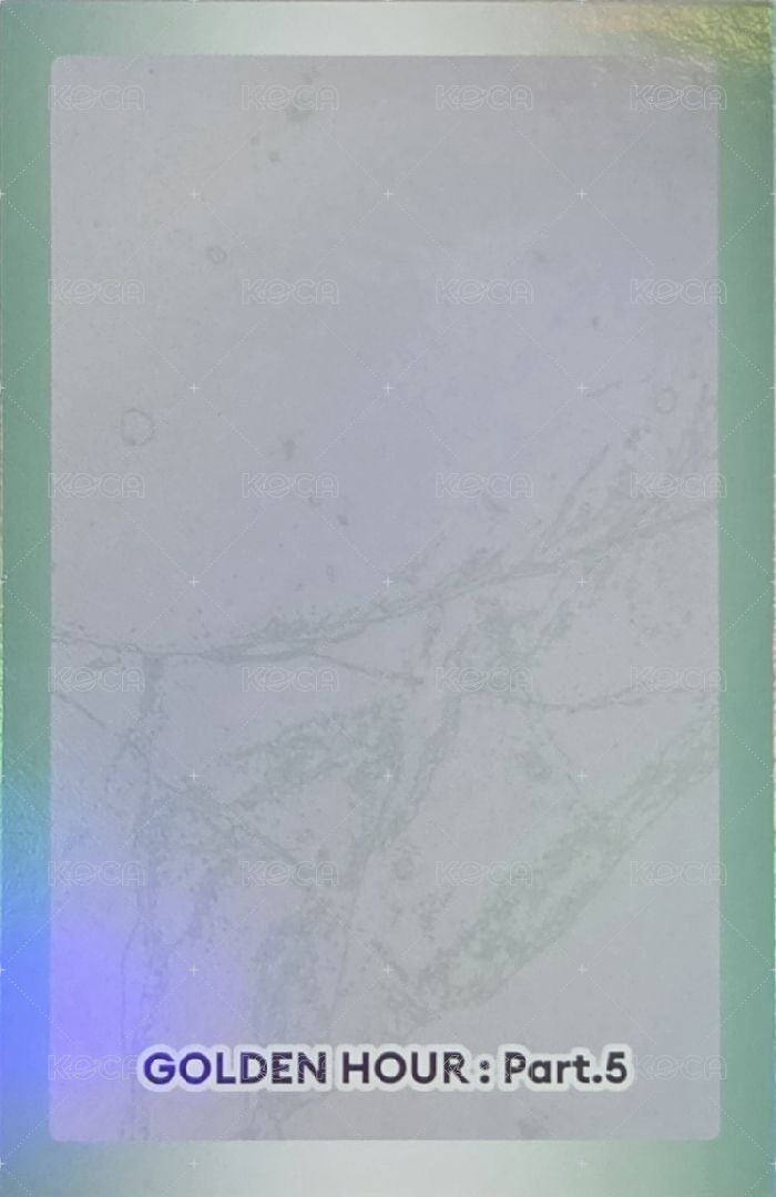 GH5 PB 專輯卡 DIARY ver. Character Card 背面