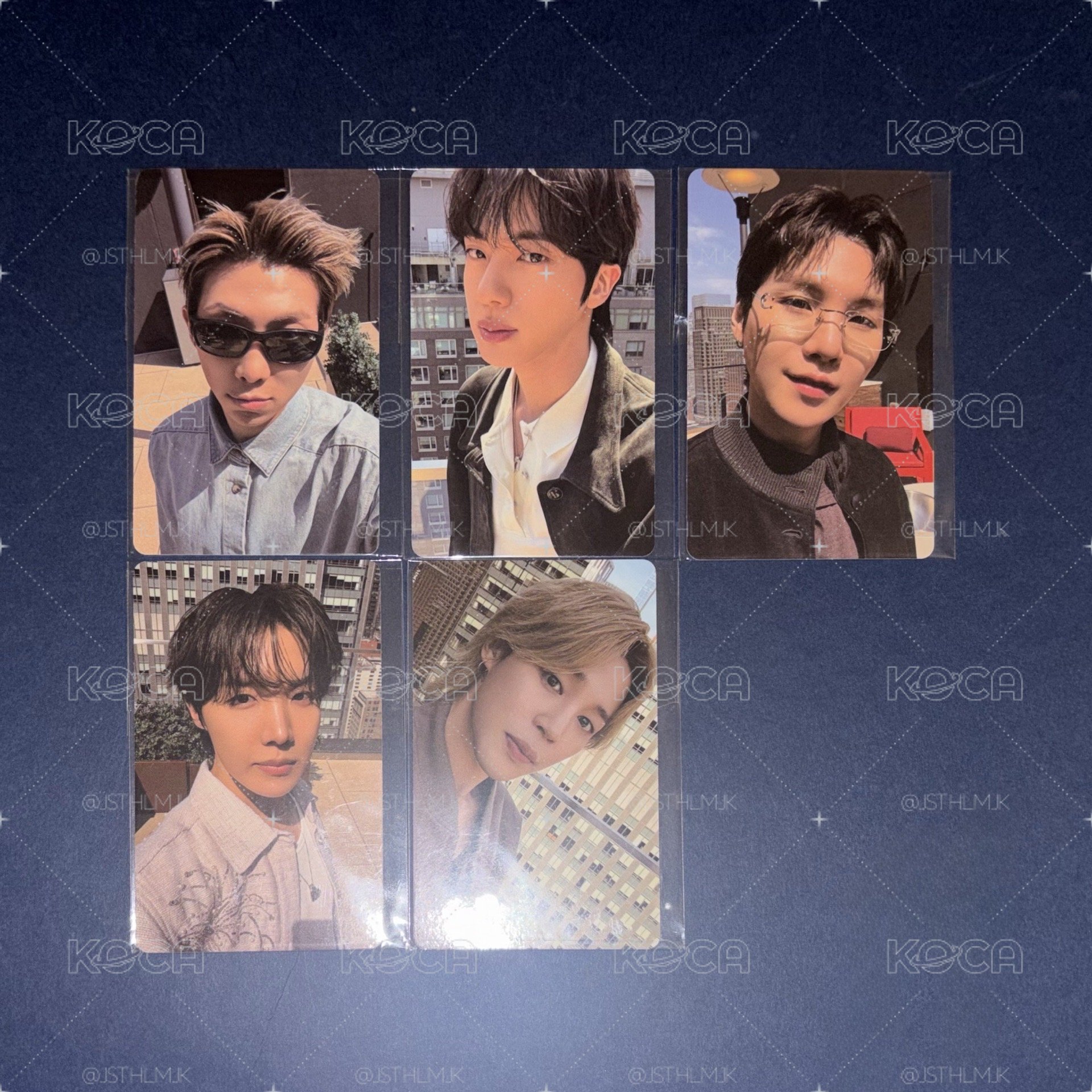 BTS ARIRANG馬德里PICKUP特典卡