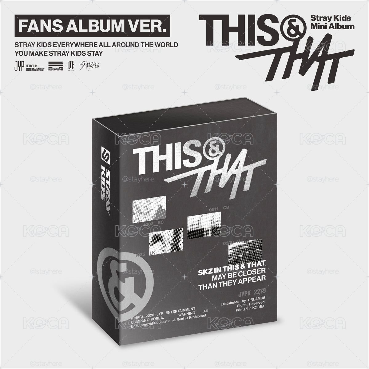 Stray Kids This & That 電子專 Fans ver 全新未拆